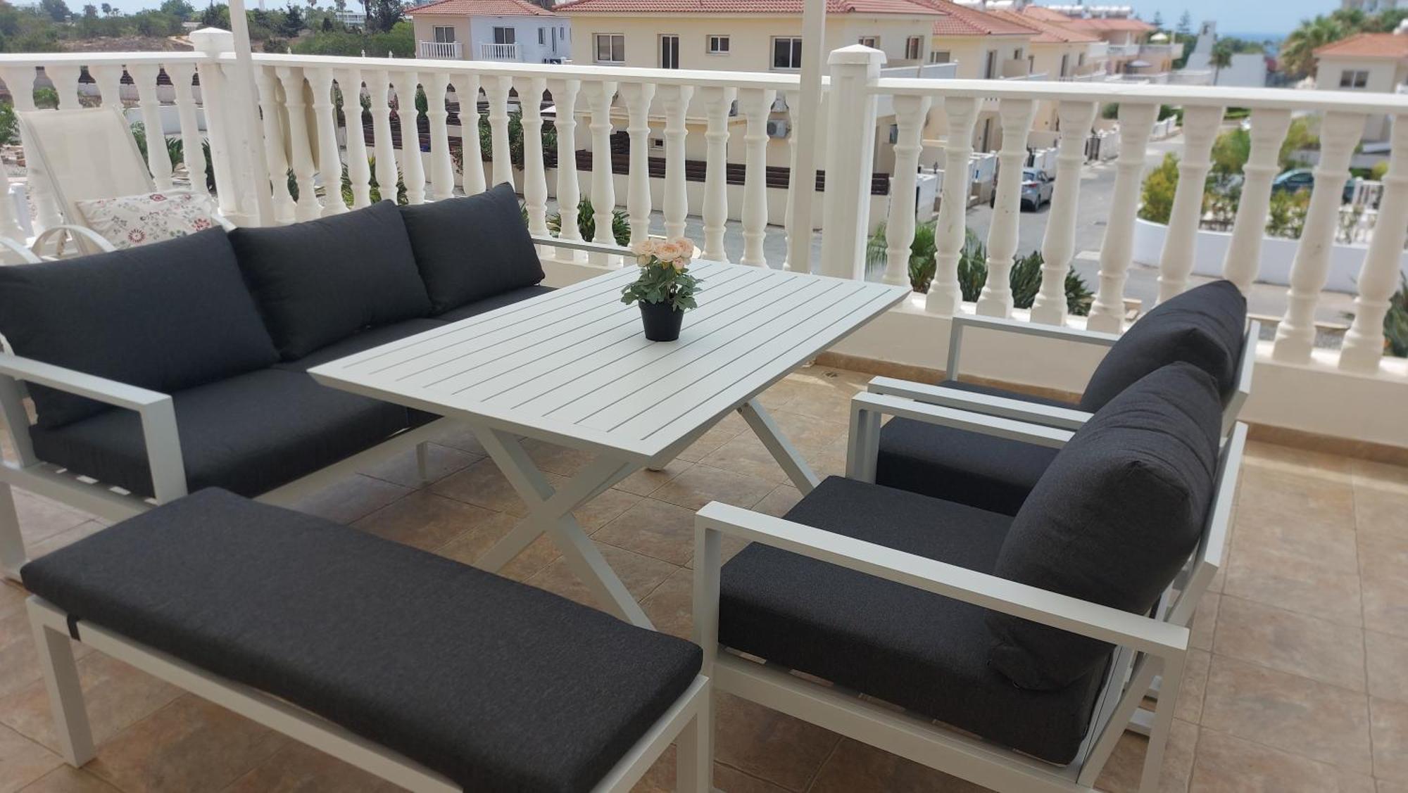 Nissi Golden Sands Sea View 2 Bedroom Apartment アヤナパ エクステリア 写真